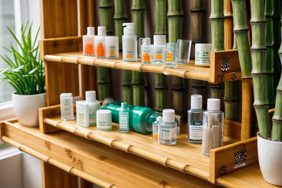 Botanical nail oil with a lavender sprig, a natural remedy in a barefoot yoga teacher's nail-health routine