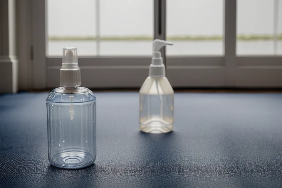 Mat-cleaning supplies for foot hygiene, part of a toenail health and nail supplements routine