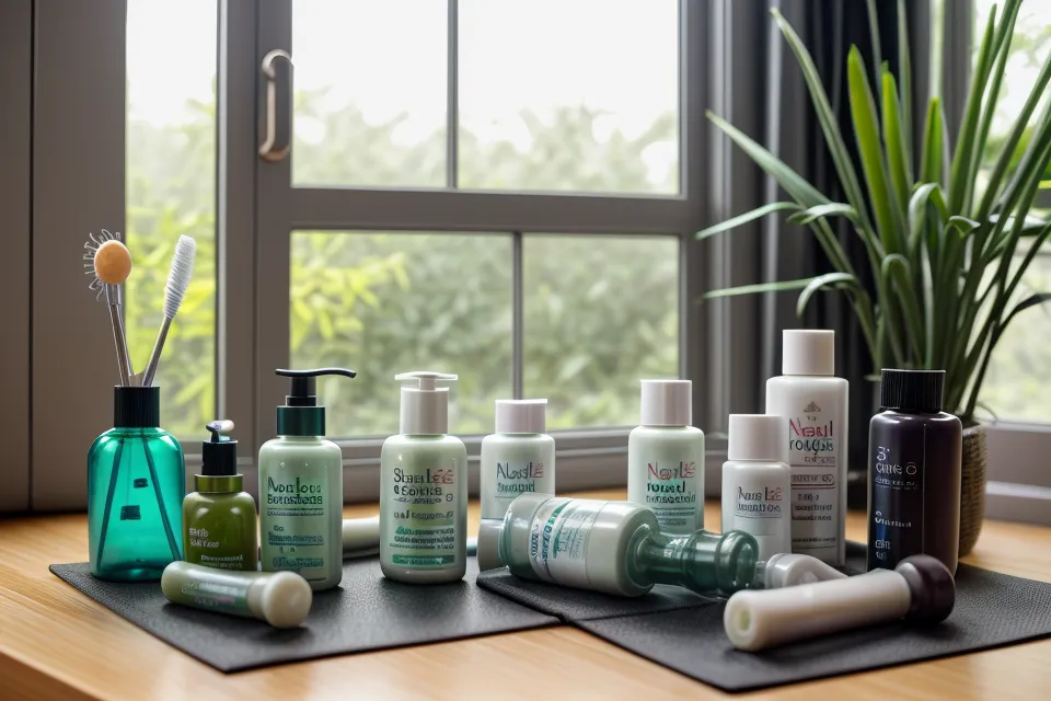 Barefoot yoga teacher's toenail health routine woven into a natural wellness practice
